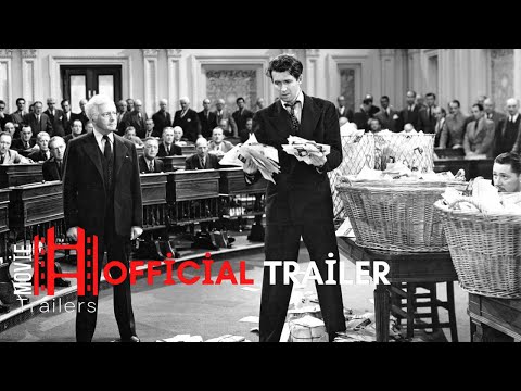Mr Smith Goes to Washington (1939) Trailer | James Stewart, Jean Arthur, Claude Rains Movie
