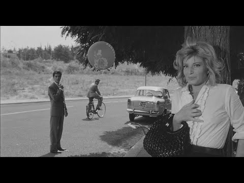 L&#039;Eclisse (1962) - First Kiss Monica Vitti - Alain Delon