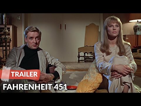 Fahrenheit 451 (1966) Trailer | Oskar Werner | Julie Christie