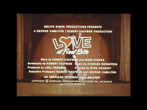 Love At First Bite 1979 6 High Def TV Spots Trailer George Hamilton Susan Saint James